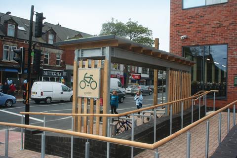 M&S Sheffield bike store